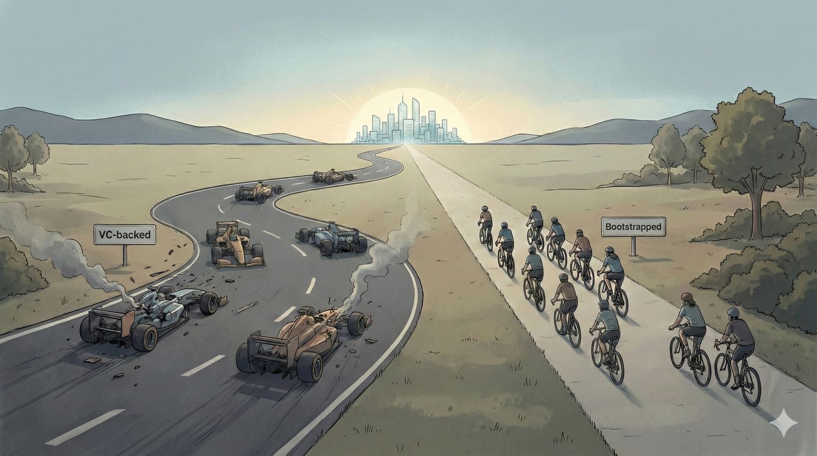 The Safer, Less Glamorous Path to Startup Success